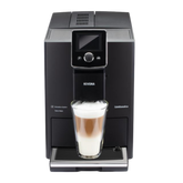 Nivona CafeRomatica NICR820 zwart. Met deze volautomatische espressomachine zet je eenvoudig een vers kopje koffie. Het Aroma Balans Systeem zorgt voor een maximaal aroma. Zet met één druk op de knop de lekkerste koffie, espresso of cappuccino, die je kunt aanpassen met je naam en icoon, precies zoals jij hem graag drinkt. Deze machine is ideaal voor kleinere bedrijven en particulier gebruik.
